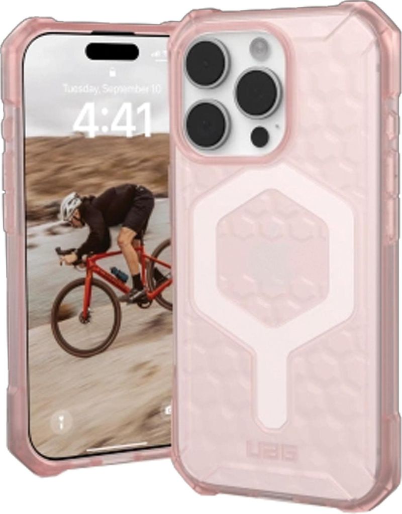 Urban Armor Gear Essential Armor, Cover, Apple, iPhone 16 Pro, 16 cm (6.3"), Rose