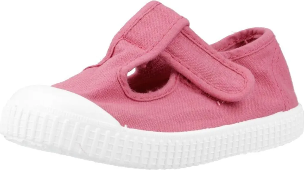Fini les Pieds Transpirants : Baskets Victoria 136625 Rose en Toile Bio