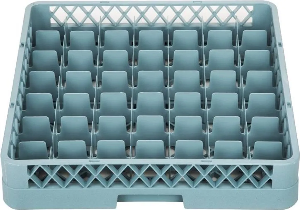 Panier à verres Vogue à 49 compartiments pour lave-vaisselle pro - 2