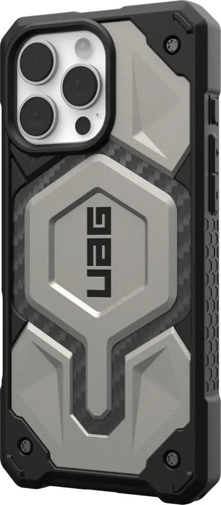 Offerta UAG Monarch Pro iPhone 16 Pro Titanio MagSafe Originale - 7