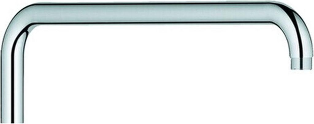 GROHE Brausearm Rainshower 14047, Ausladung 340 mm, für Duschsysteme, kann für alle GROHE Duschsysteme verwendet werden, für kurzen Nippel, chrom