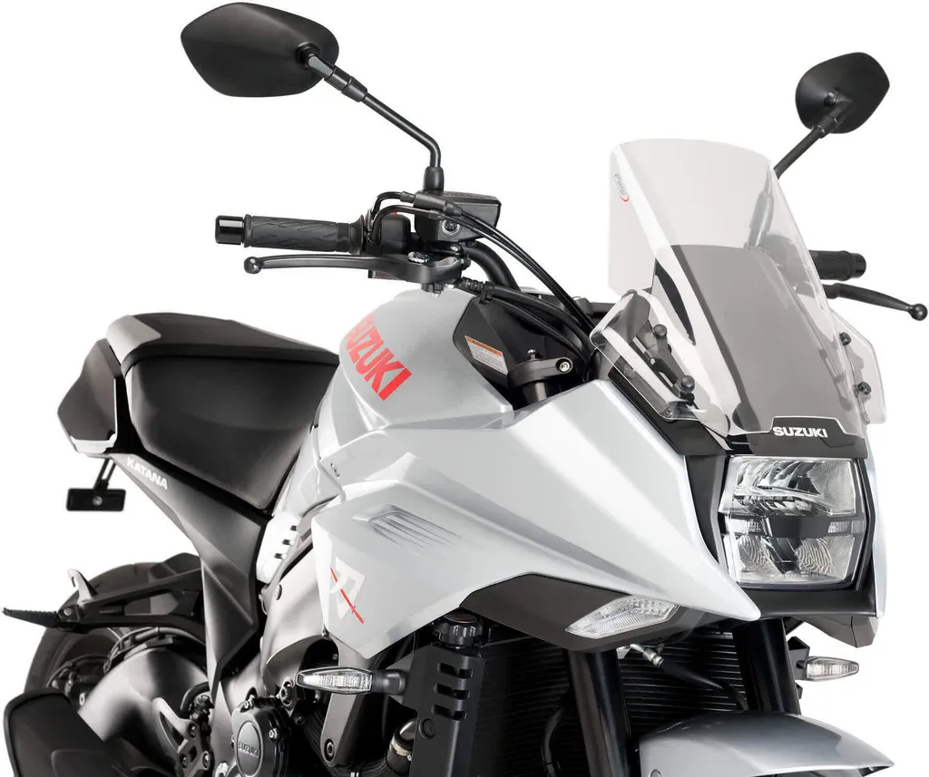Bulle PUIG Touring incolore Suzuki Katana 2019-2023 | Haute protection