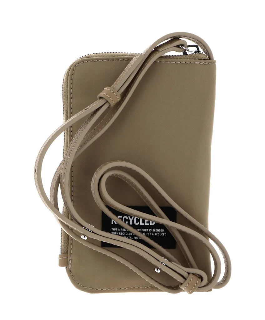 Pochette téléphone Marc O'Polo Anki en cuir brun pour smartphone Max