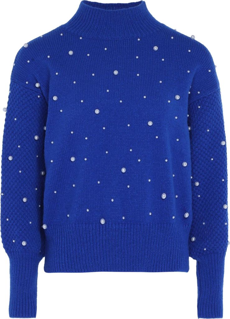 nascita damen pullover - königsblau, XL/XXL