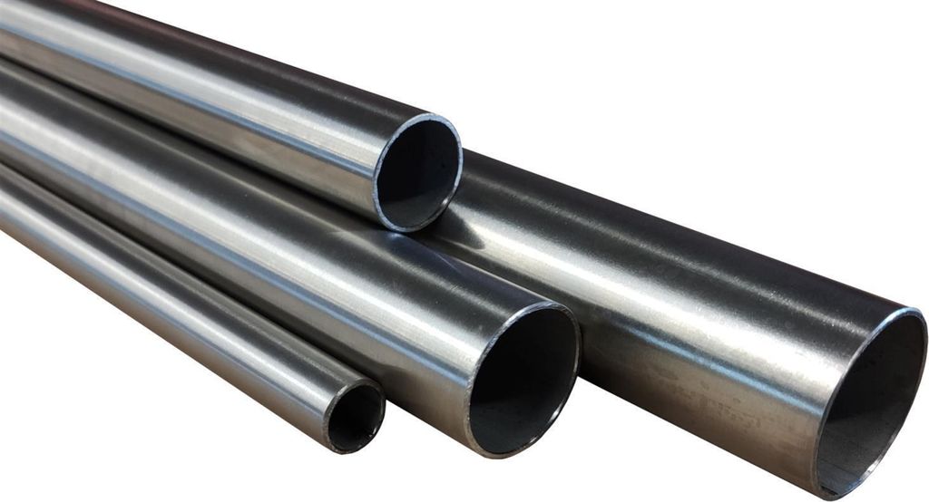 Geländerrohr Edelstahl 1.4301 K240 geschliffen Länge 1500mm 21,3x2