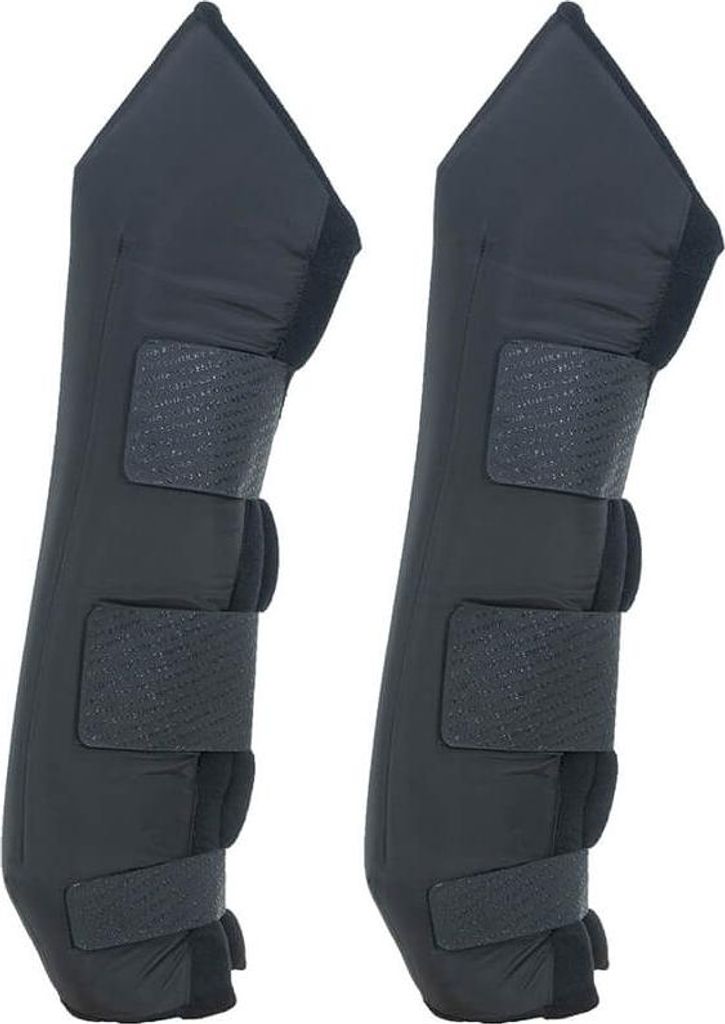 Kentucky Horsewear Stable Boots PROtect Long Hind with Hook Protection, Farbe:Black, Größe:S
