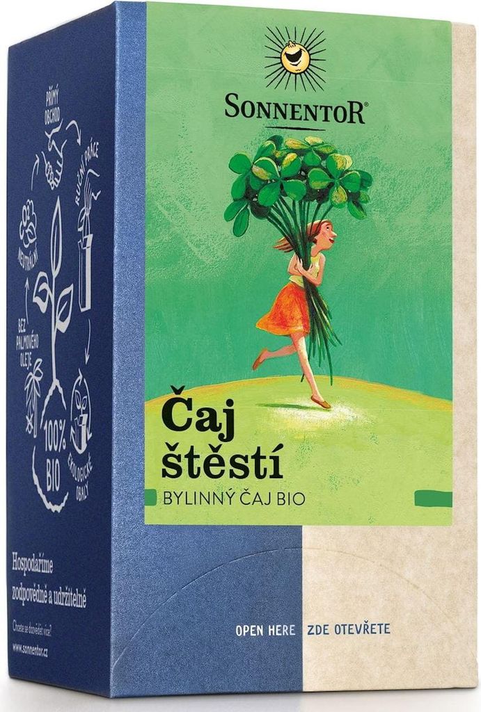 HERBATKA ZIOŁOWA SZCZĘŚCIE (FORTUNE HERBAL) BIO (18 x 1,5 g) 27 g - SONNENTOR