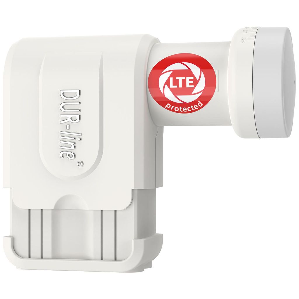 DUR-line +Ultra Octo LNB - 8 Teilnehmer weiß - mit Produktbild 