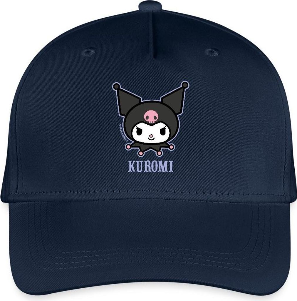 Spreadshirt Kuromi Portrait Kinder Bio Basecap, One size, Navy