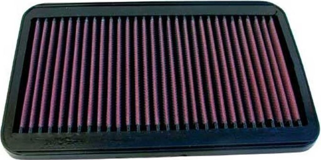 K&N 33-2009 Hochleistungsluftfilter für AUDI A4 Cabrio (8H7, B6, 8HE, B7) Langzeitfilter Quadratisch