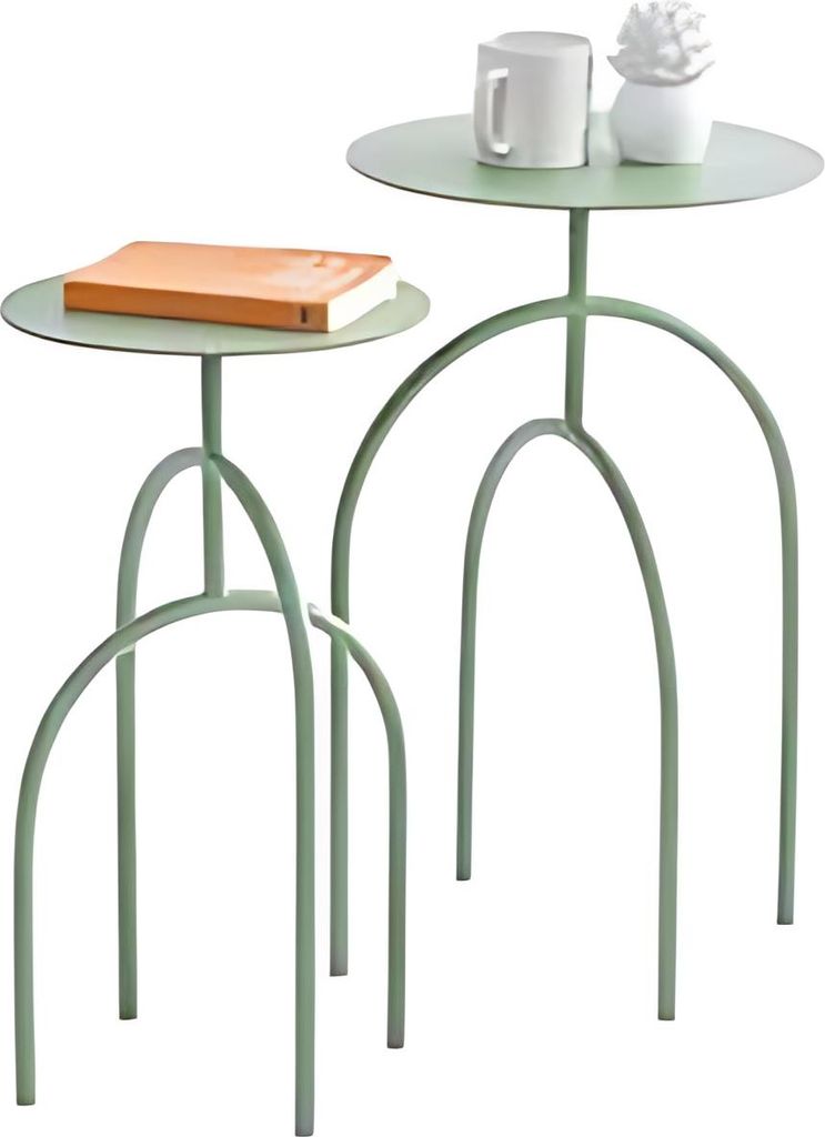 2er-Beistelltisch-Set: modern, robust & platzsparend Satztisch