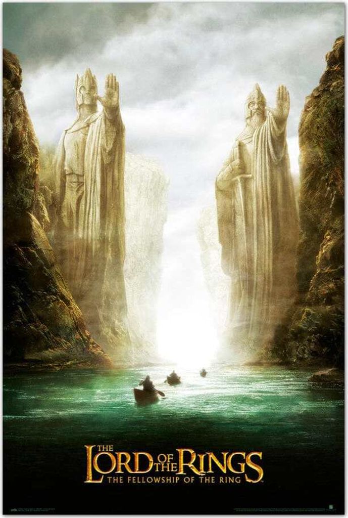 Grupo Erik The Lord of the Rings Argonath Poster 61x91.5cm.