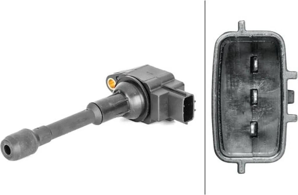 Bobina HELLA Nissan Micra 3 Poli - Ricambio Certificato 22448-AX001