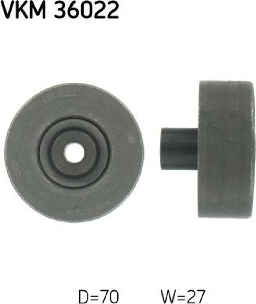 SKF VKM 36022 : Galet trapézoïdal OE 7700862744 pour Espace Laguna