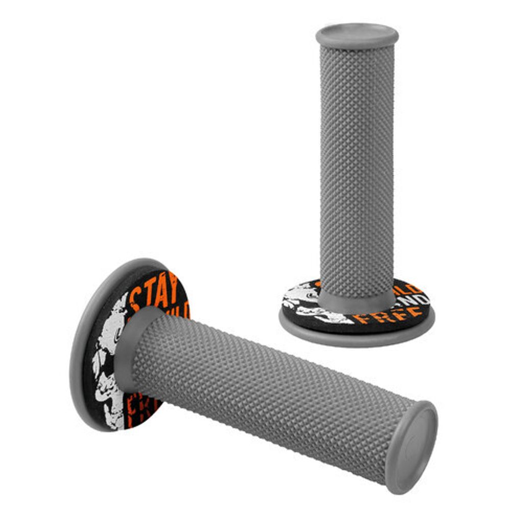 Universelle Griffe Lampa Donut Off-Road Grau Orange