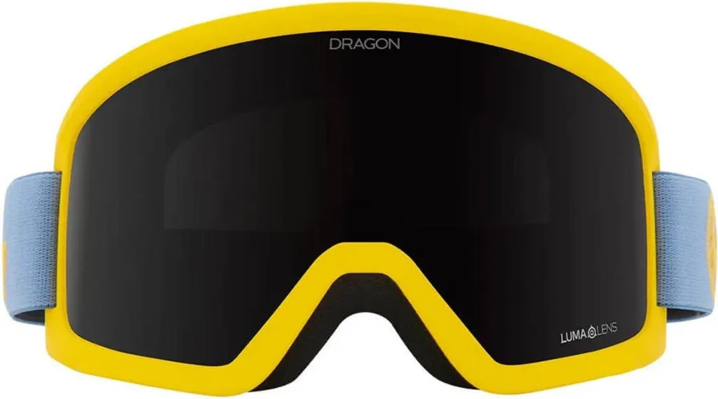 Masque de ski Dragon DX3 L OTG Snowboard Cat. S2 Jaune et Bleu Cylindrique