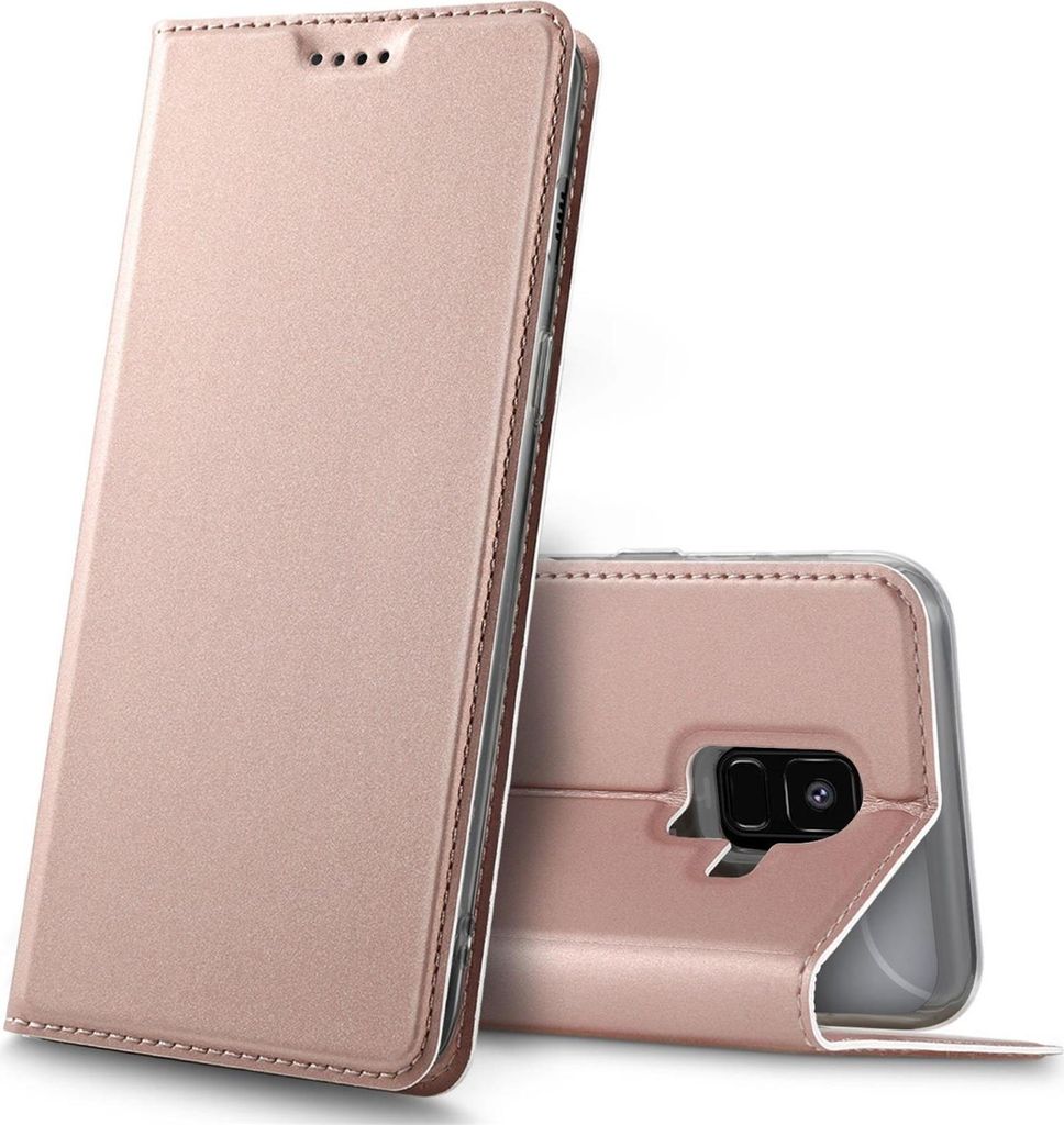 Handy Hülle Samsung Galaxy A6 Book Case Schutzhülle Tasche Slim Flip Cover Etui