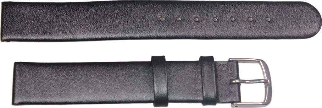Cinturino 16mm Nero Silicone Soft-Touch - Resistente Acqua e Sudore