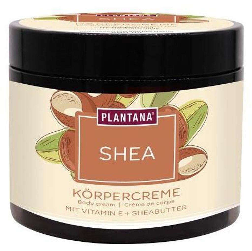 Plantana Shea Körpercreme Sheabutter m.Vitamin-E 500 ml