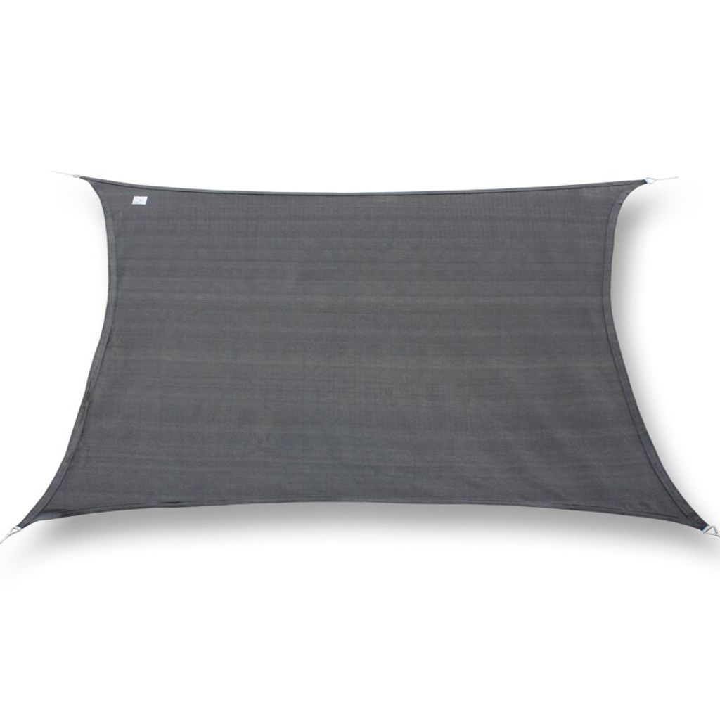 hanSe Marken Sonnensegel 100% Polyester Rechteck 2,5x3 m graphit