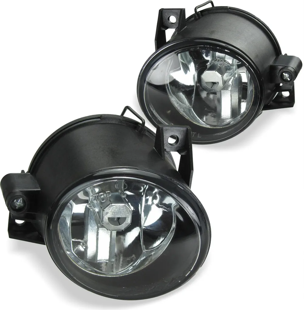 Phares antibrouillard en verre clair avec ampoules H3 pour Polo 9N
