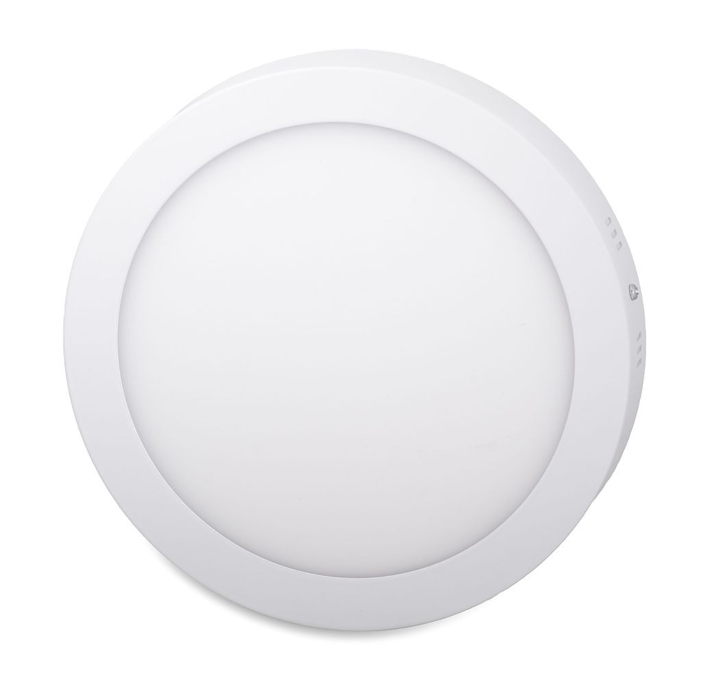 LED Solution Bílý přisazený LED panel kulatý 220mm 18W Obrázek produktu 