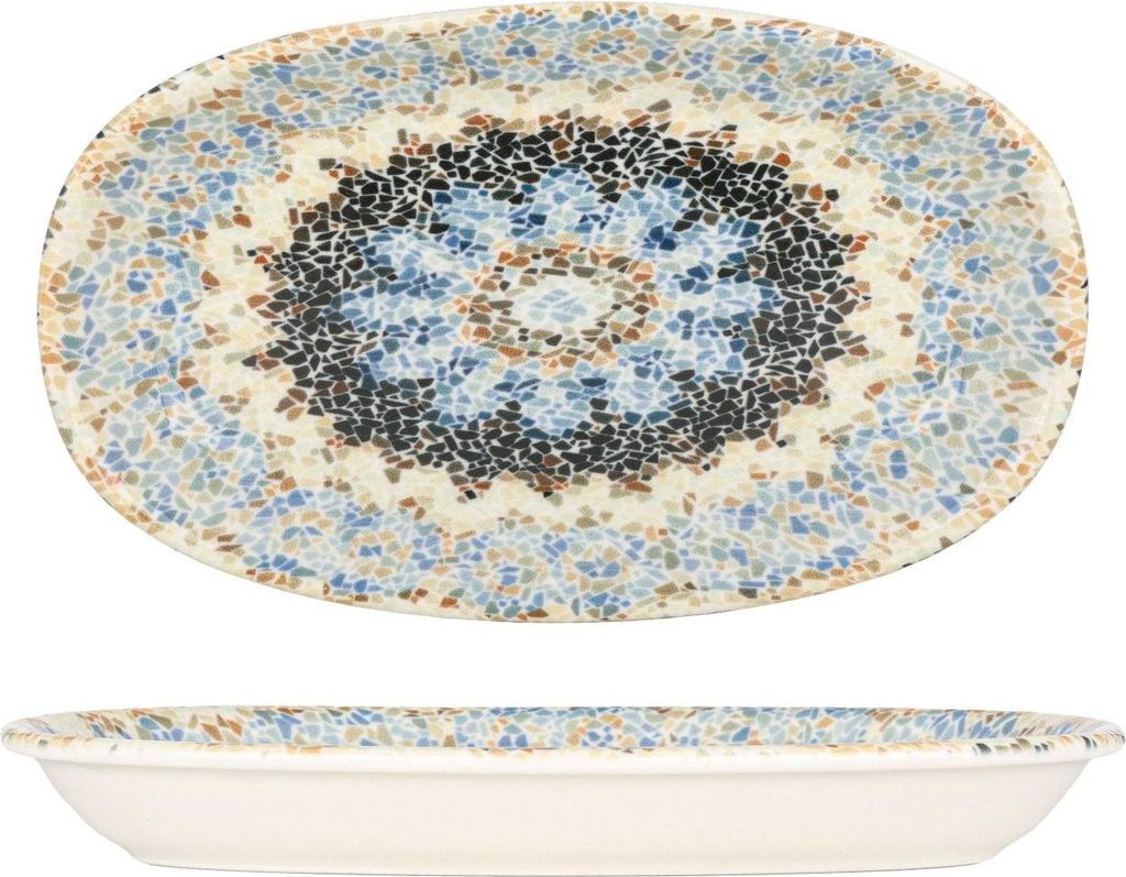 By Bone Plat de service - Armonia - Porcelaine - 34 x 20,5 Image du produit 