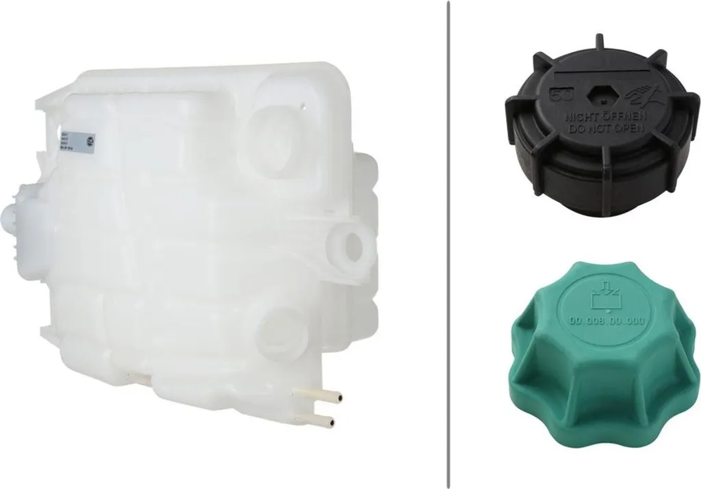 Vase d'expansion liquide de refroidissement HELLA compatible IVECO Camion