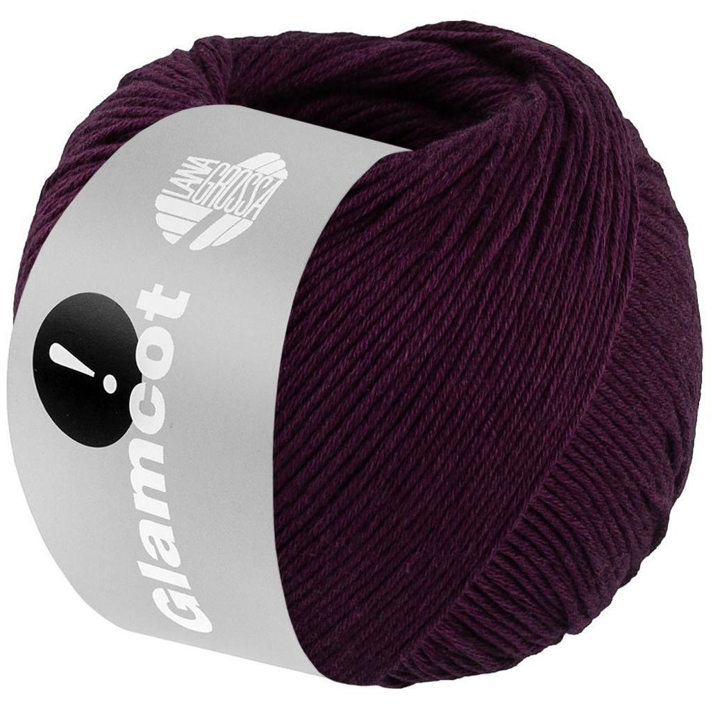 Lana Grossa - Glamcot 0033 dunkelbordeaux