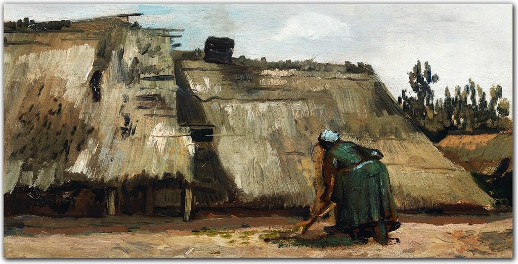 Coloray Bild aus Acryl 100 cm x 50 cm - Wanddekoration Wohnzimmer Acrylblock mit Bild Gehärtetes Acryl Dekoration Küche - Dorfhäuser