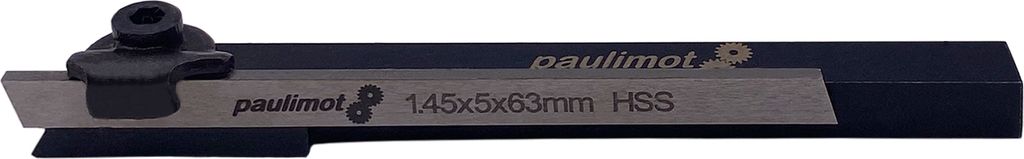PAULIMOT Mini-Abstechstahlhalter 6 x 6 x 80 mm