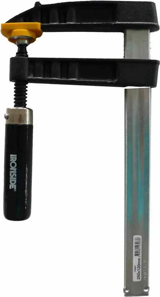 Serre-joint 400mm Ironside saillie 120mm rail 30x8mm acier robuste