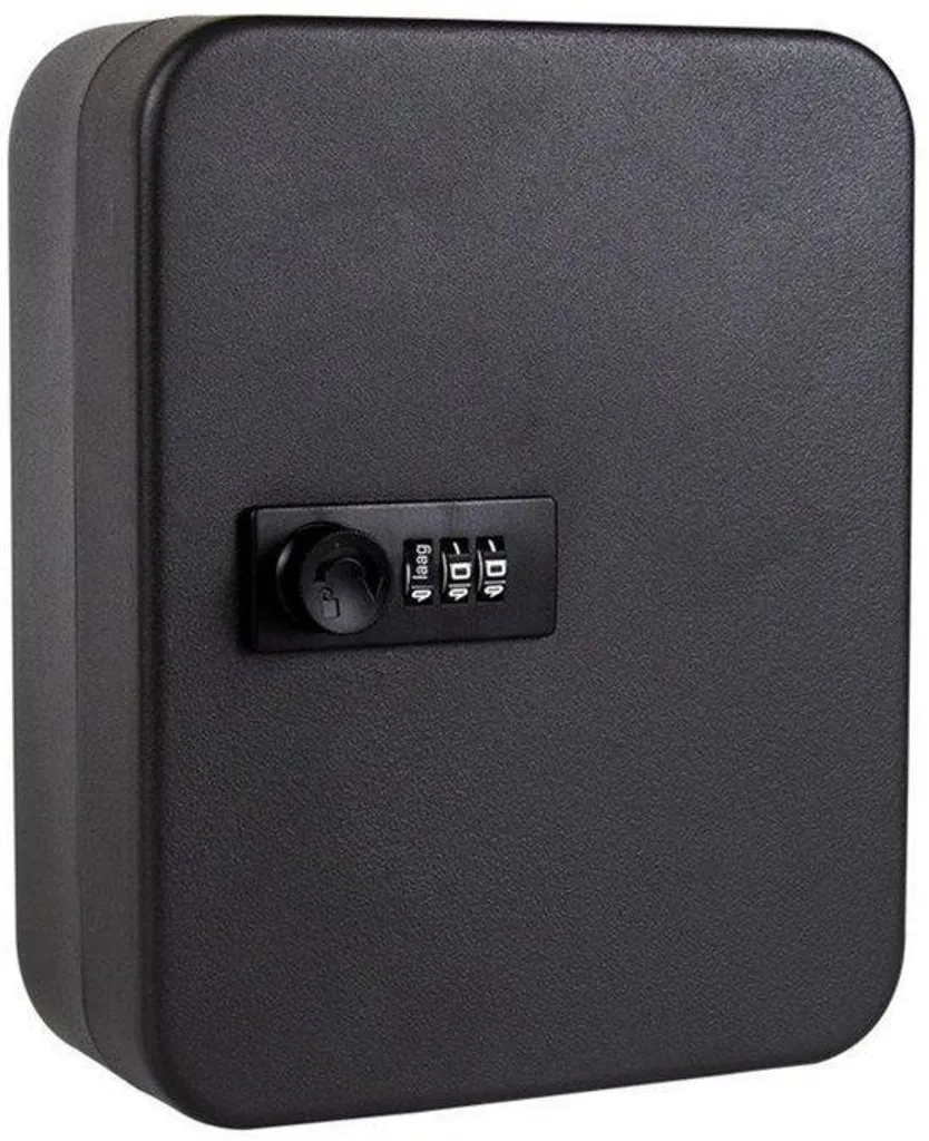Casier à fermeture numérique en acier noir pour bureau et école - 20L