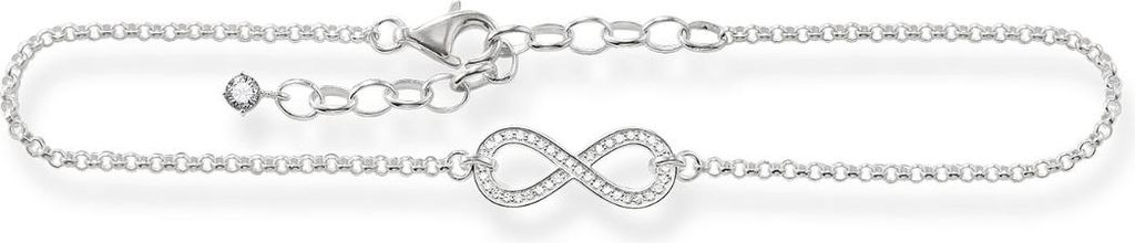 Thomas Sabo Fußkette Sterling Silver Silber Länge 27 Cm Produktbild 