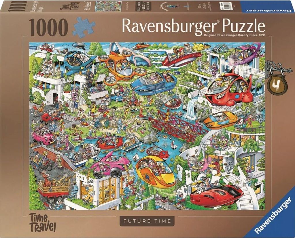 RAVENSBURGER Puzzle Ray' s Comic - Die Zukunft von 1000 DLKS