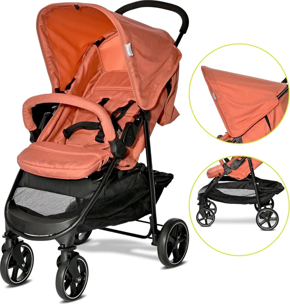 Poussette Landau Lorelli Rom Ingwer - Système de Transport Bébé Complet - 6