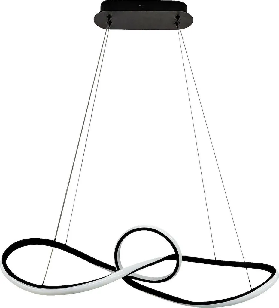 Luminaire Suspension LED Marco 42W Noir - Solution Éclairage Grand Format