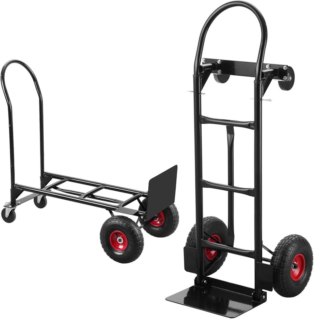 TEENO Chariot Pliable 2 en 1 Multifonction, Chariot à Image du produit 