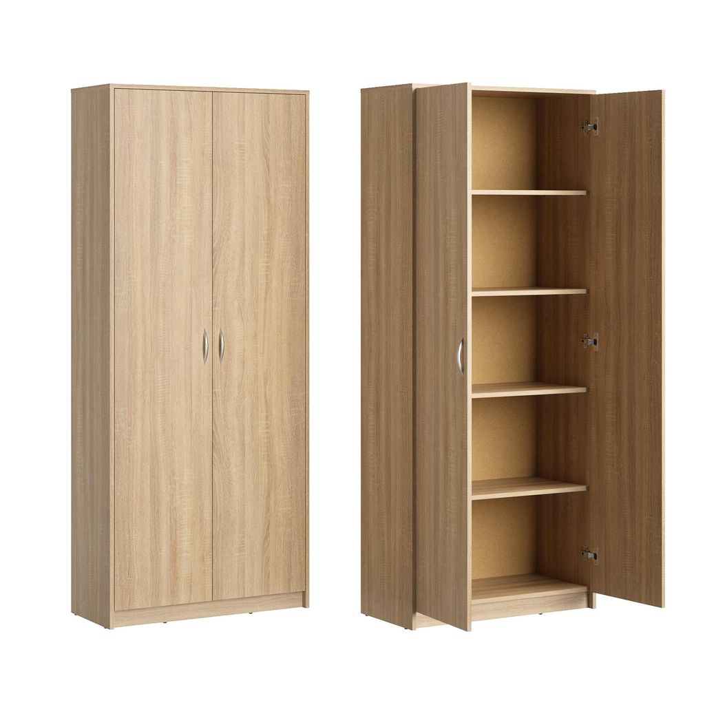 Aktenschrank mit 5 Fächern Mehrzweckschrank Produktbild 