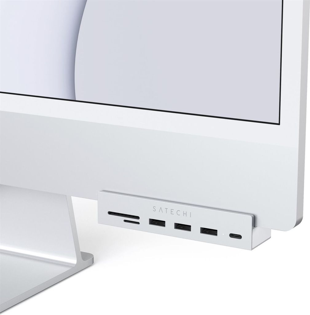 Satechi - Hub à pince USB-C pour iMac 24'' (argent) Image du produit 