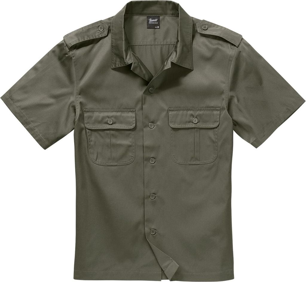 Brandit US T-Shirt Größe S Farbe Oliv