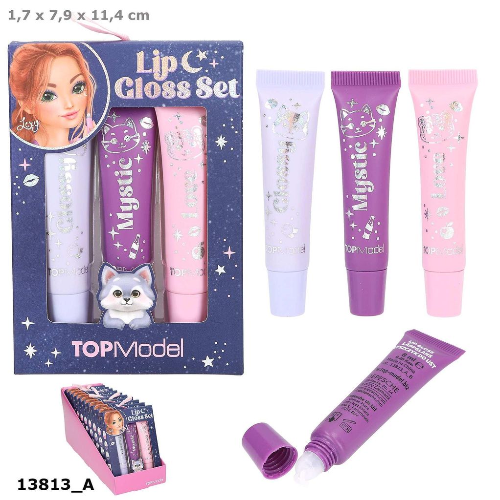 Błyszczyk w pudełku 3 sztuki Top Model 13813A Obrázok produktu 