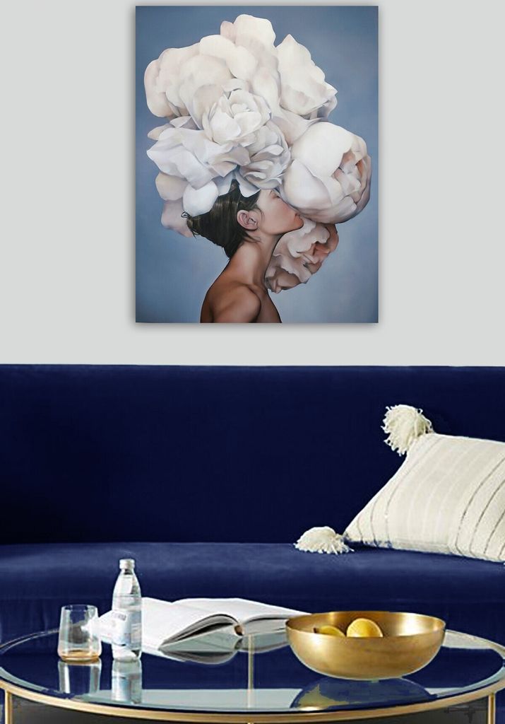 Wallity, 7436502942976- TCR2184, Bunt, Leinwandbilder, 50 x 70 cm, 100% Leinwand