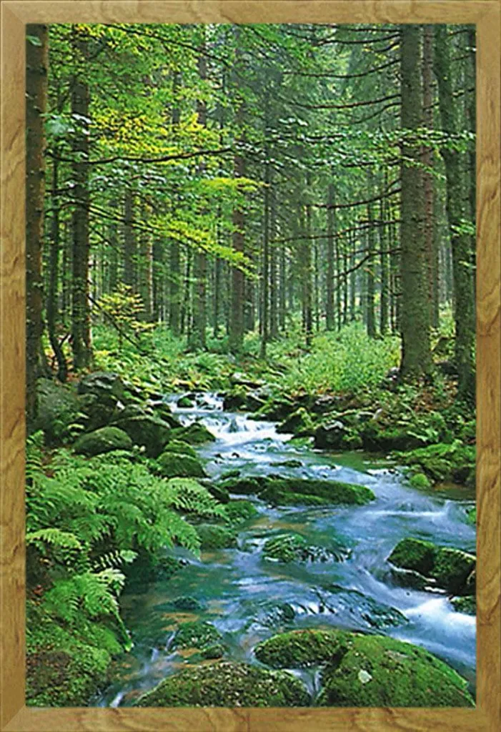 Poster Forest Creek Cornice Shinsuke Rovere - Decorazione Parete Maxi