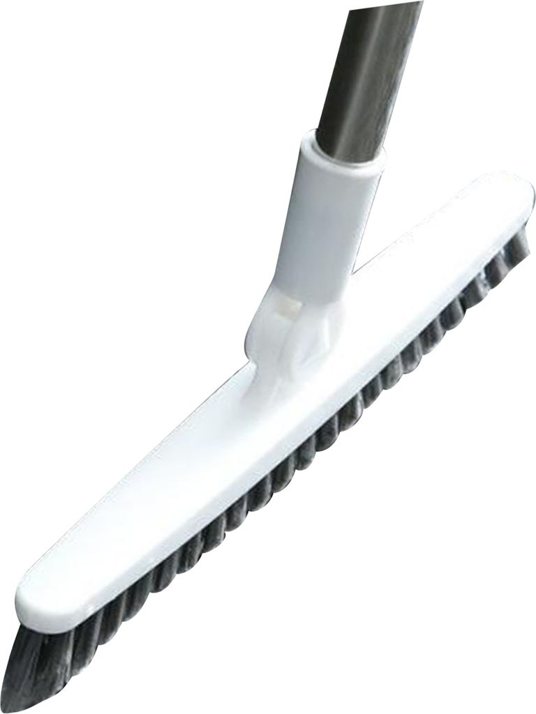 Langer Griff Fugenbürste Bodenfliesenreinigungsbürste Badezimmer Küche Badezimmerbürste (Weiß 120cm )