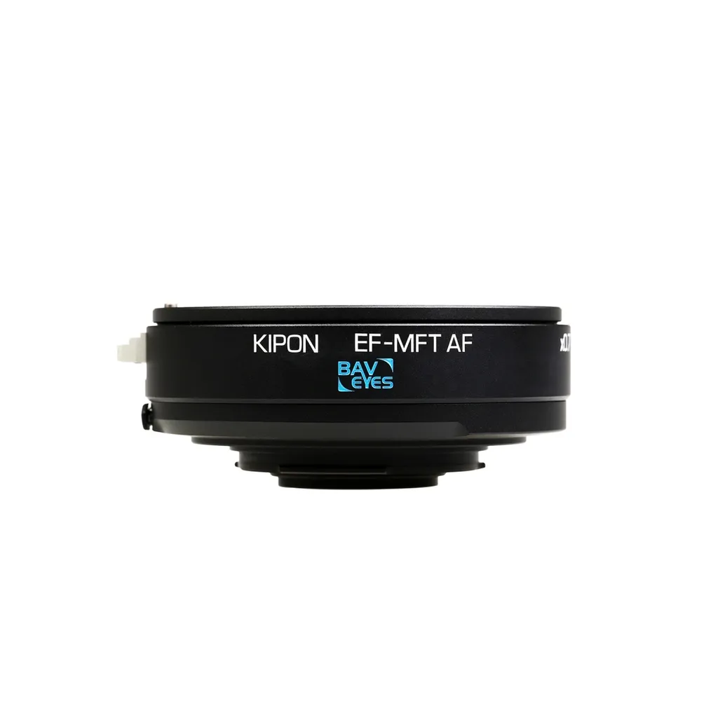 Adaptateur Autofocus Canon EF vers MFT 0.7x KIPON Baveyes avec pied trépied