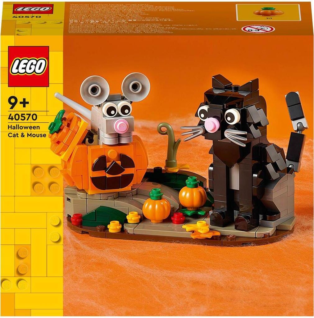 LEGO Iconic Kot i mysz na Halloween, Zestaw do budowania, 9 Zdjęcie produktu 