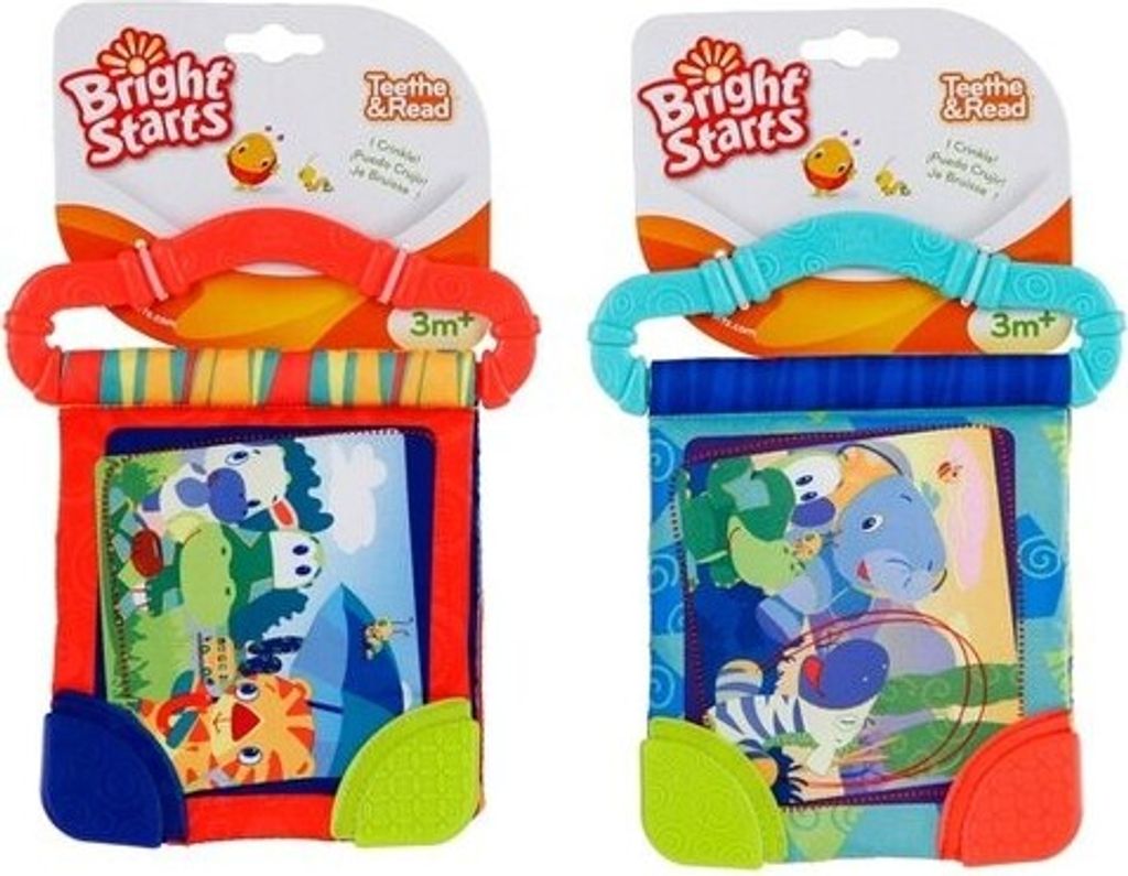 Bright Starts Greifling Bilder Knisterbuch Beißring Produktbild 
