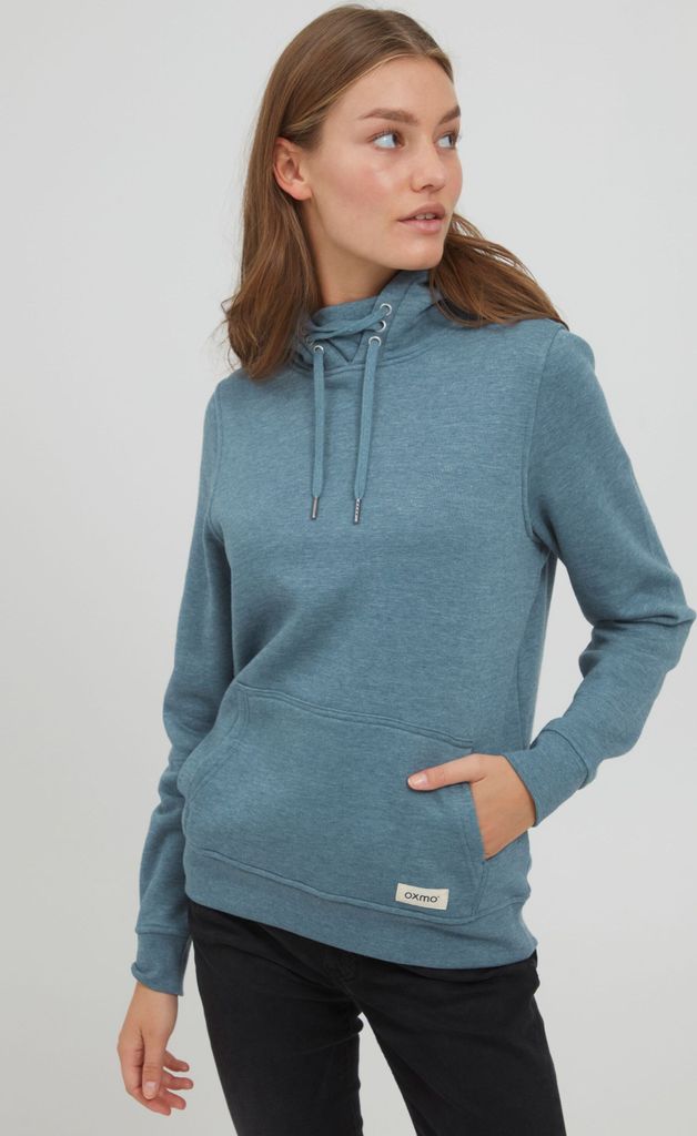 OXMO OXOwena Damen Kapuzenpullover Hoodie Pullover mit Kapuze