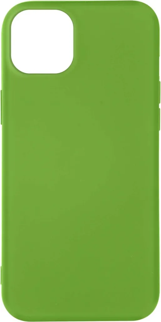 Cover Verde iPhone 14 Silicone - Custodia Chic Soft Touch per Lei e Lui